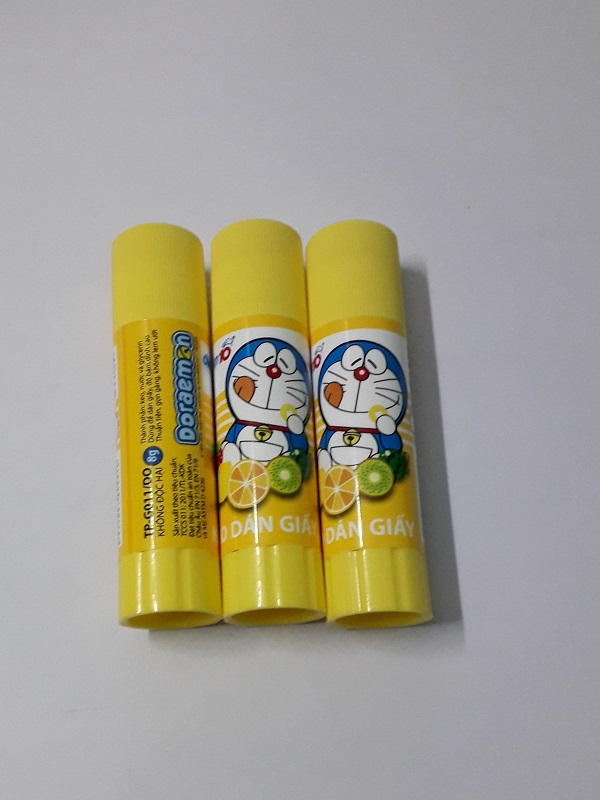 Combo 3 Lọ Hồ Khô Dán Giấy Doremon
