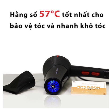Máy sấy tóc 2 chiều nóng lạnh công suất lớn 3500W, Máy sấy tóc mini tặng kèm đầu tạo kiểu, Máy sấy tóc du lịch, Máy sấy tóc gấp gọn, Máy sấy tóc hình thú