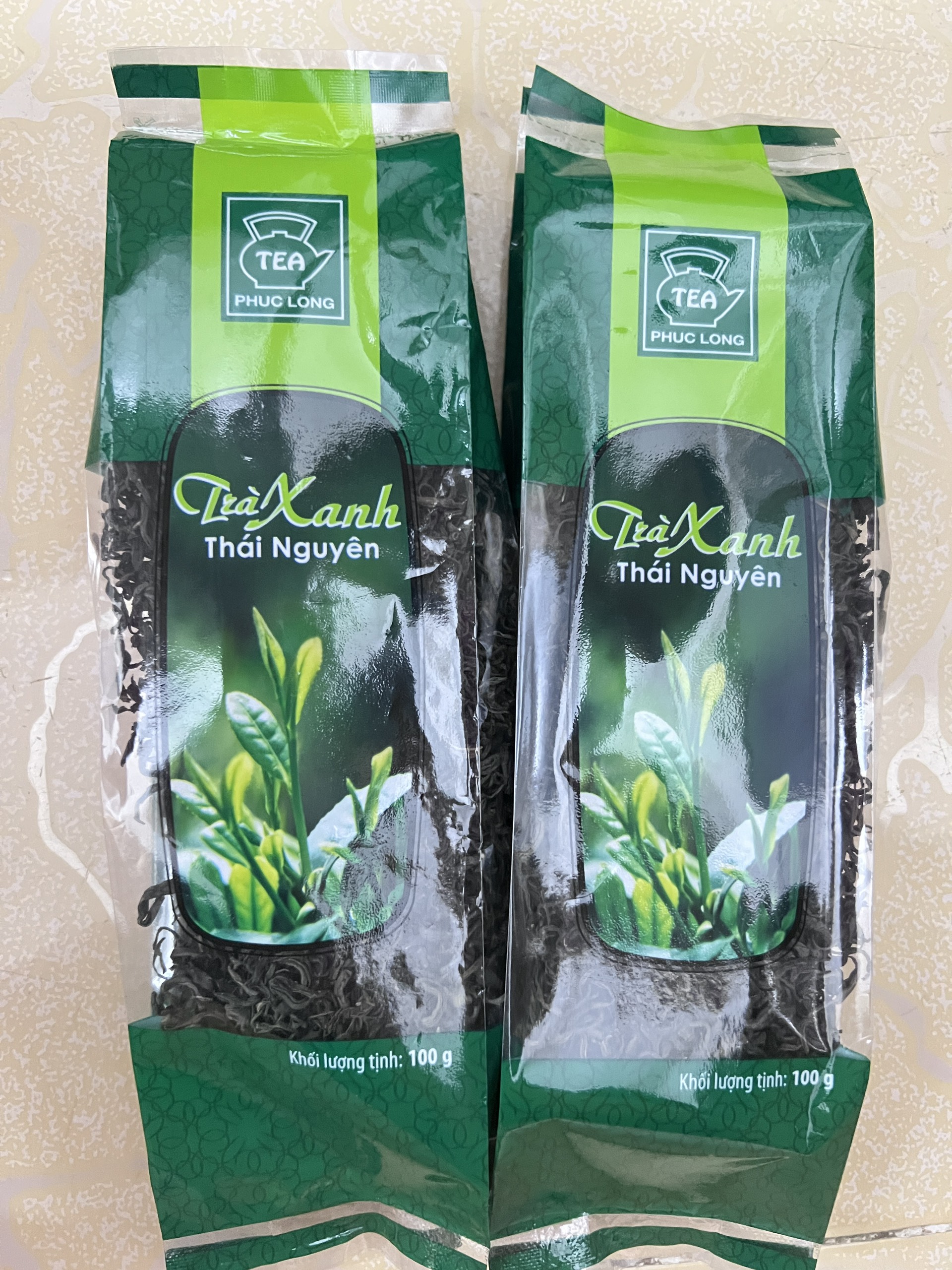 Trà lài / sen thái nguyên phúc long gói 100gr,