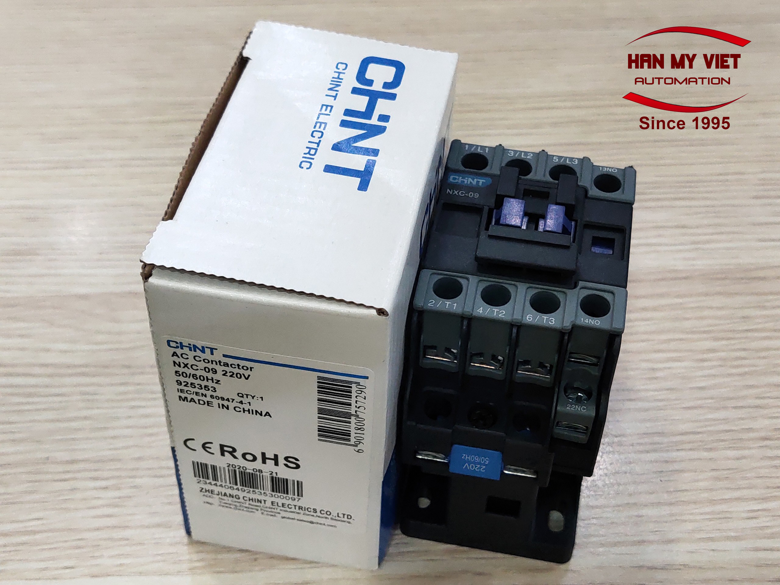 Contactor khởi động từ 9A NXC-9 Chint