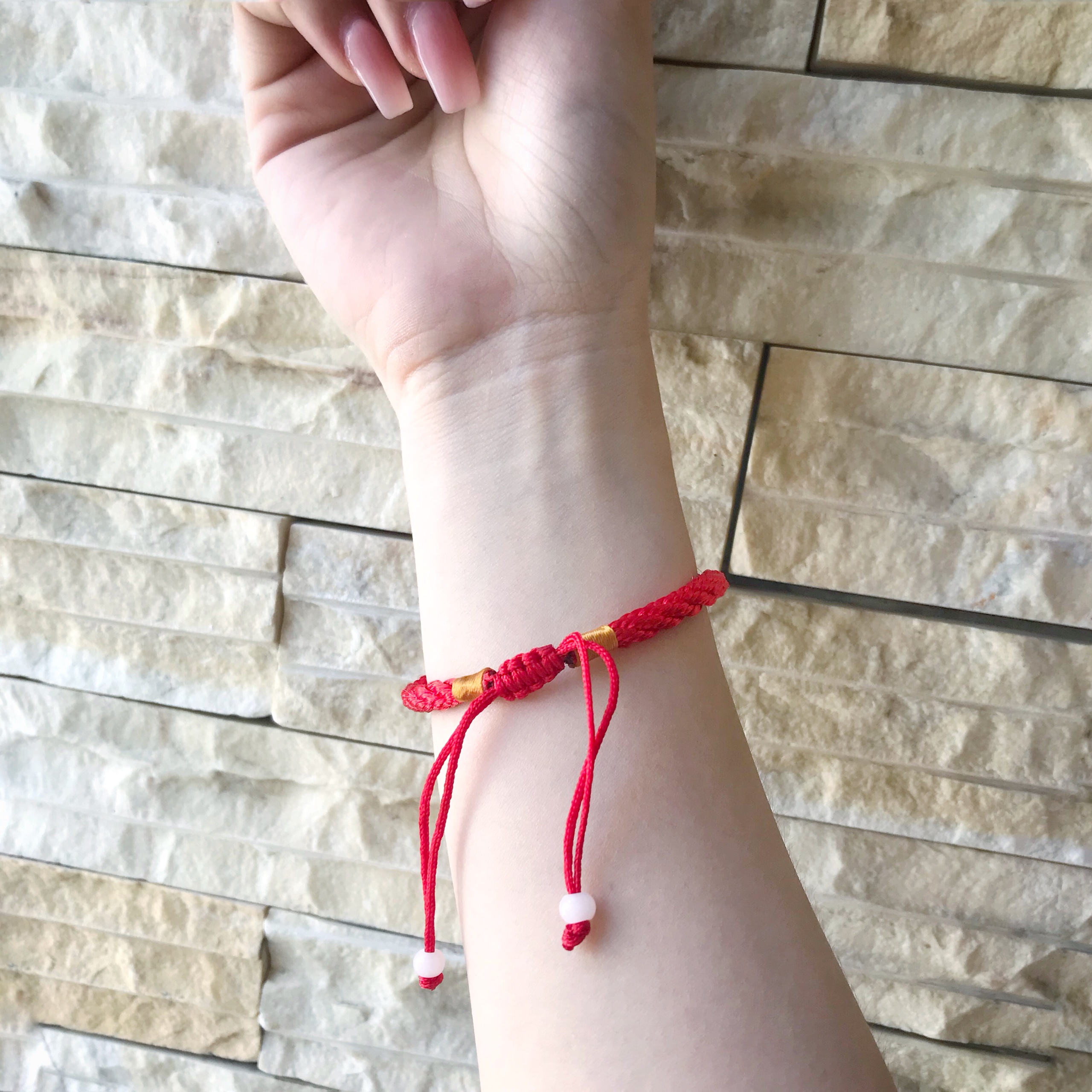 [HCM]Vòng Tay Chỉ Đỏ Dây Rút May Mắn - PA P030