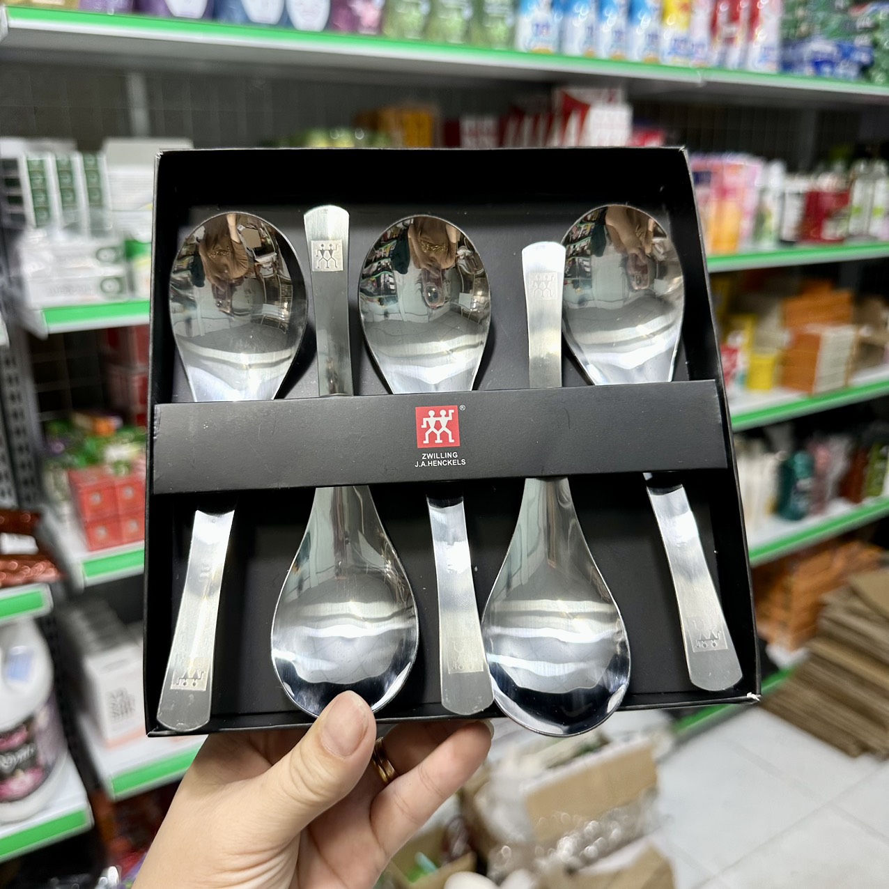 SÉT 5 THÌA ( MUỖNG) ZWILLING SANG TRỌNG