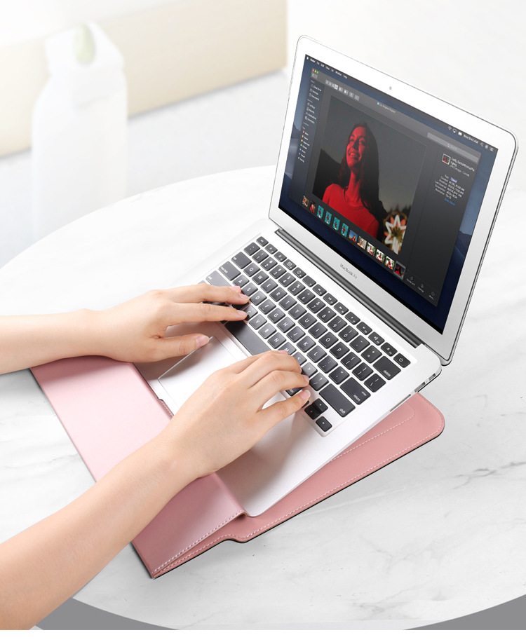 Túi Da Đựng MacBook 13/14/15/15.6 inch Đa Năng Cao Cấp