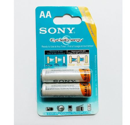 Vỉ 2 Viên Pin Sạc AA 1.2V 4600mah Cao Cấp