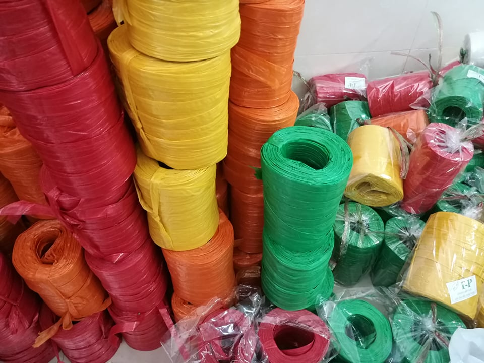 Dây nilon dây bẹ buộc hàng cuộn 500g giá rẻ