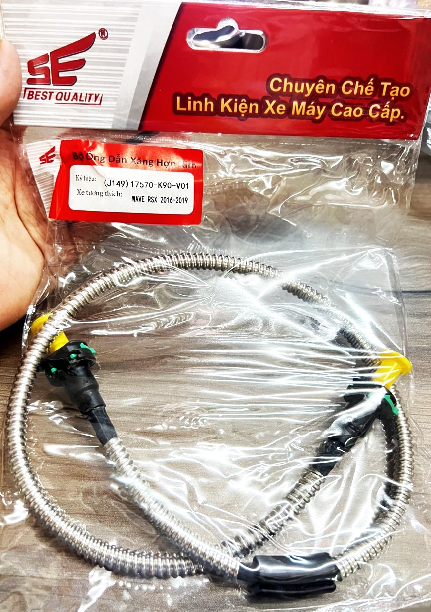 Dây dẫn xăng bọc thép xe wave rsx 2016-2019