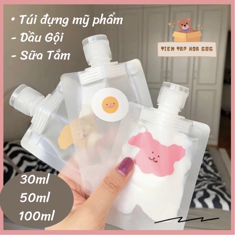 Túi chiết mỹ phẩm du lịch tiện dụng