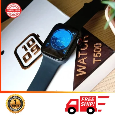 Đồng Hồ Thông Minh T500, T500 plus Smart Watch T500 Seri 5, T500 Plus Series 6 Kết Nối Bluetooth, Nghe Gọi, Đo Nhịp Tim - Vistyle