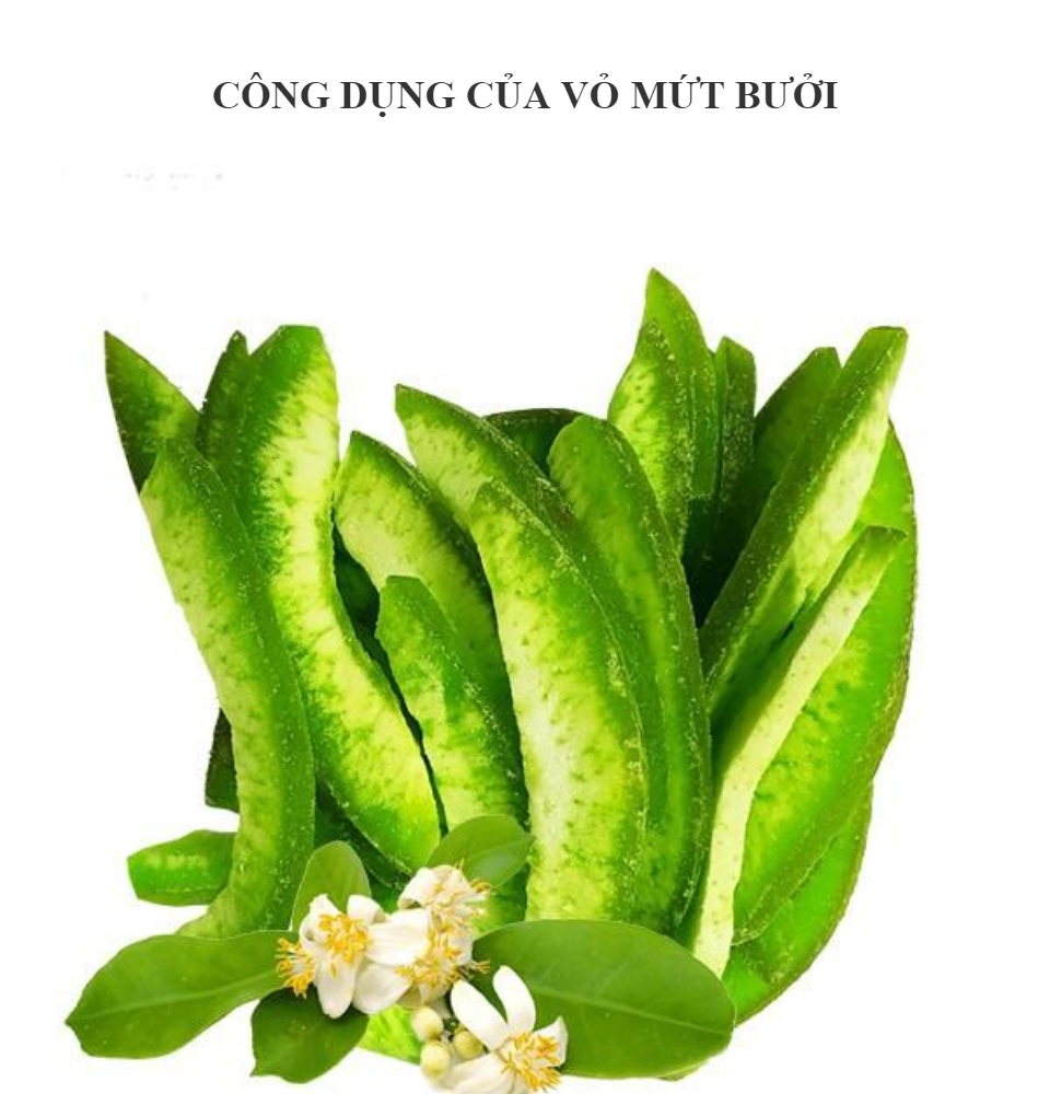 500G MỨT VỎ BƯỞI SIÊU NGON