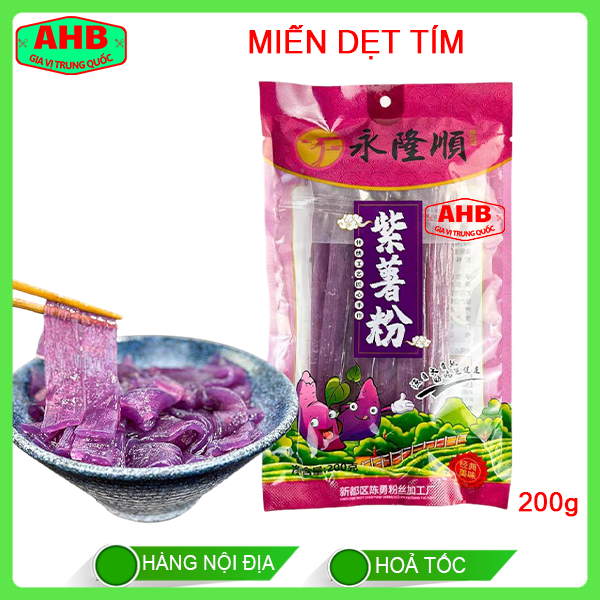 Miến Dẹt Khoai Lang Tím 200g