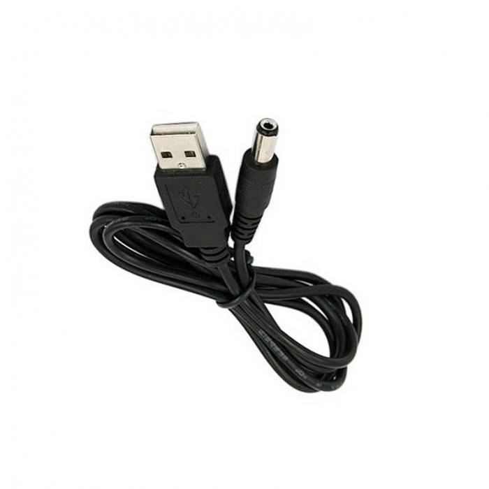 Cable sạc USB ra jack đầu tròn 5.5mm(như hình)