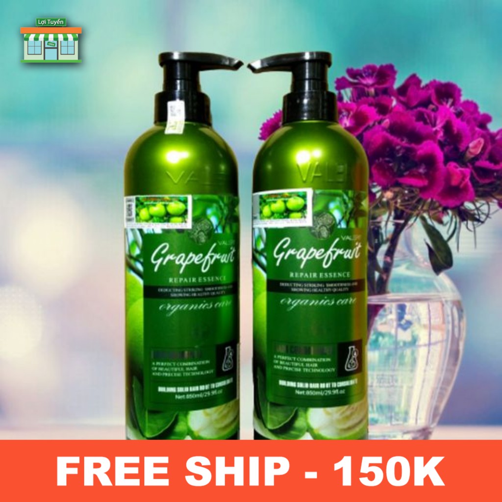 [HCM]Bộ dầu gội - xã bưởi Grapefruit