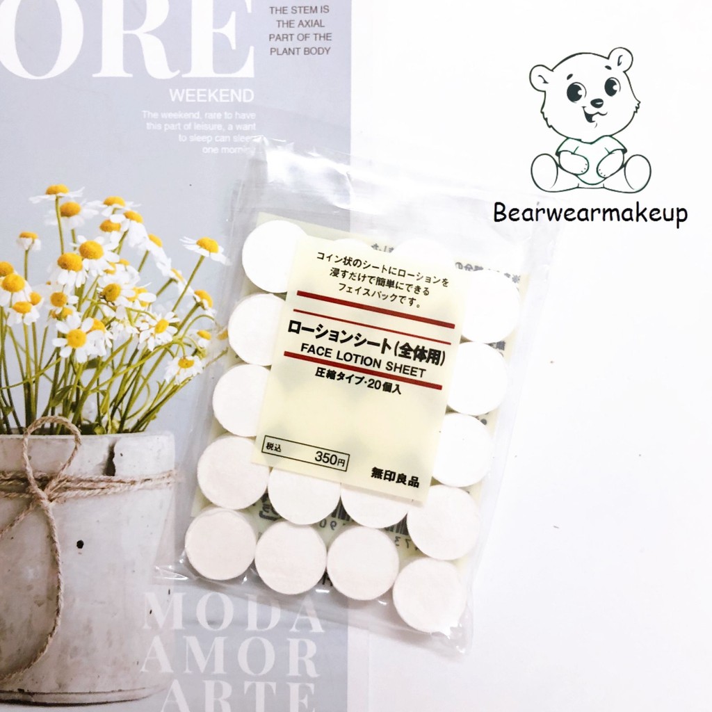MẶT NẠ NÉN MUJI MASK NÉN MUJI