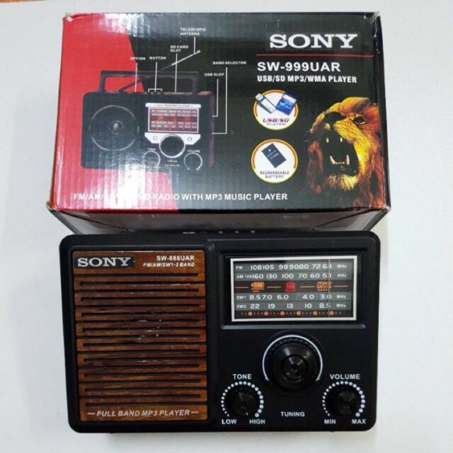 ĐÀI USB SONY FM SW 888 SW 999