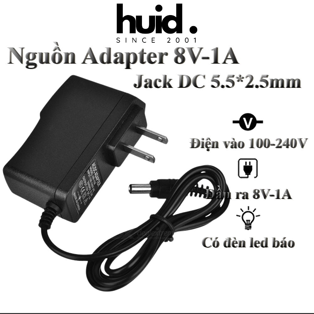 Nguồn adapter 8v-1a