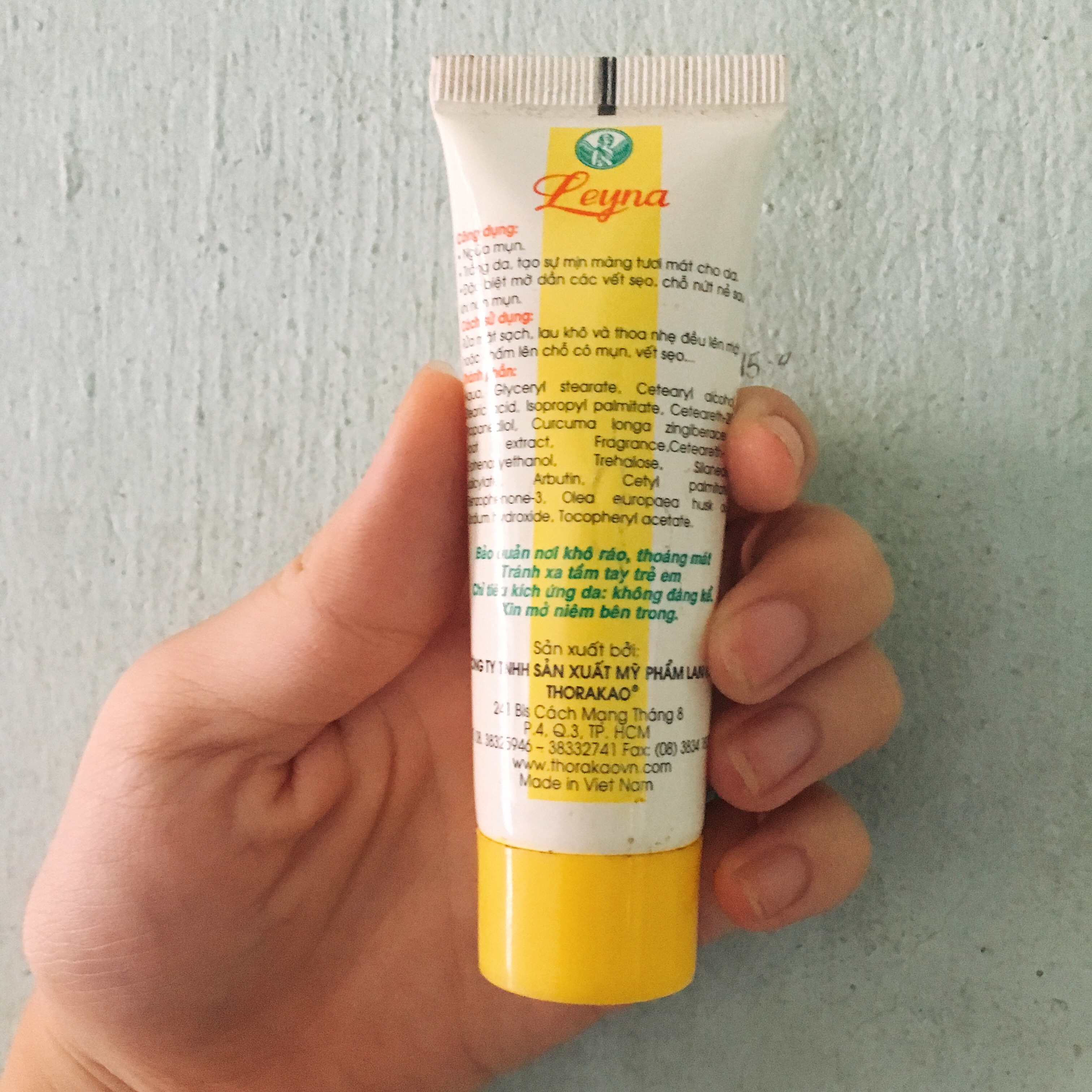 Kem nghệ leyna 25g