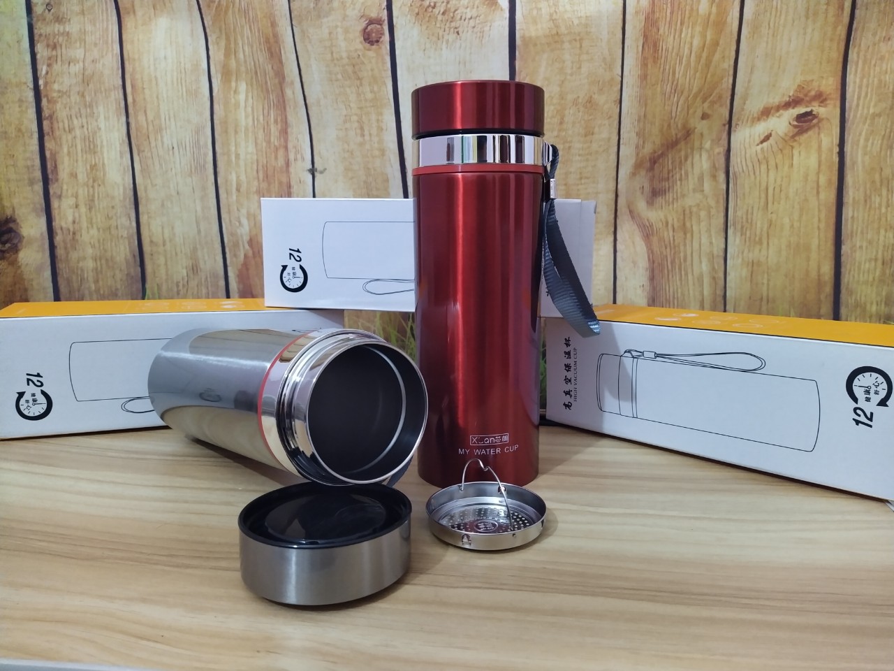 Bình giữ nhiệt inox Thái Lan 1000ml
