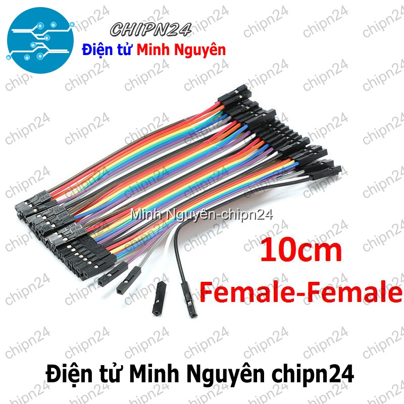 [20 sợi] (P66) Dây Cắm Test Board 10cm Cái-Cái - HH000204