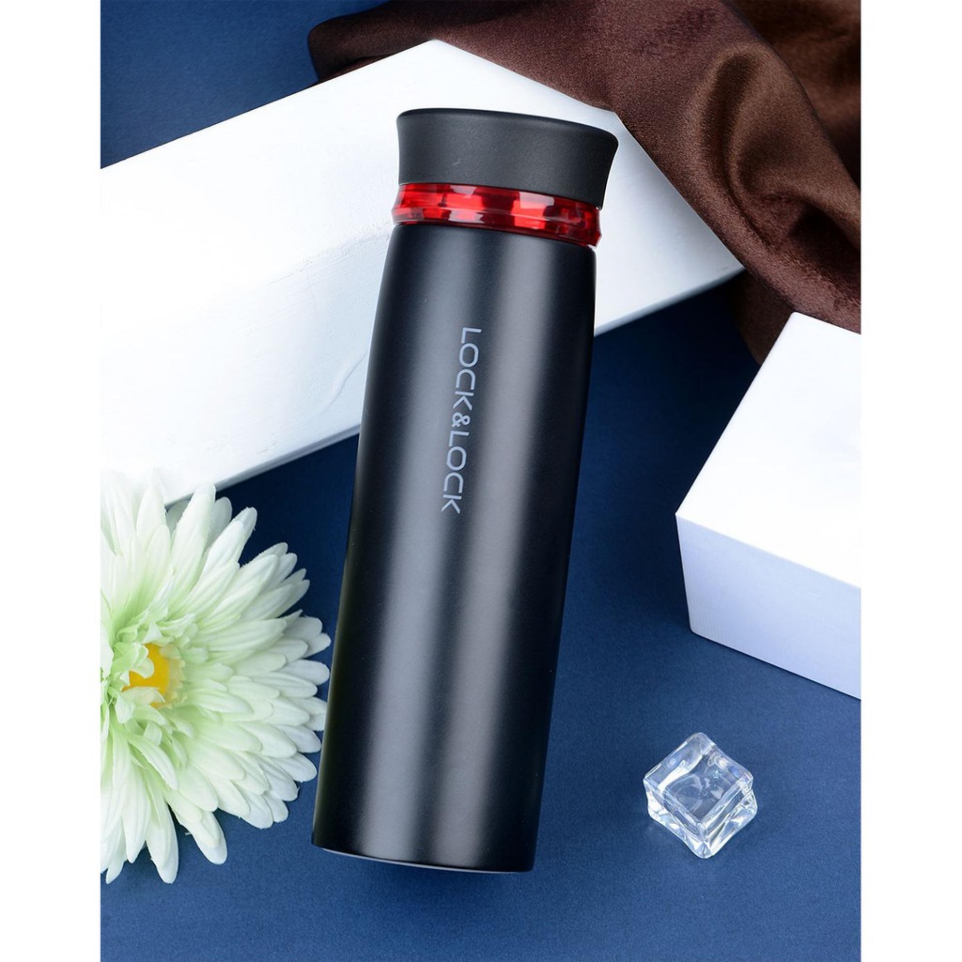 [HCM]Bình giữ nhiệt Lock&Lock Feather Light 450ml LHC4131BKR