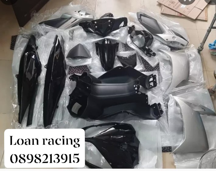 DÀN ÁO NOUVO LX ( NOUVO 4) MÀU ĐEN BAC FULL DÀN MÀU 13 MÓN, NHỰA NHÁM 6 MÓN HÀNG ZIN CHÍNH HÃNG YAMAHA