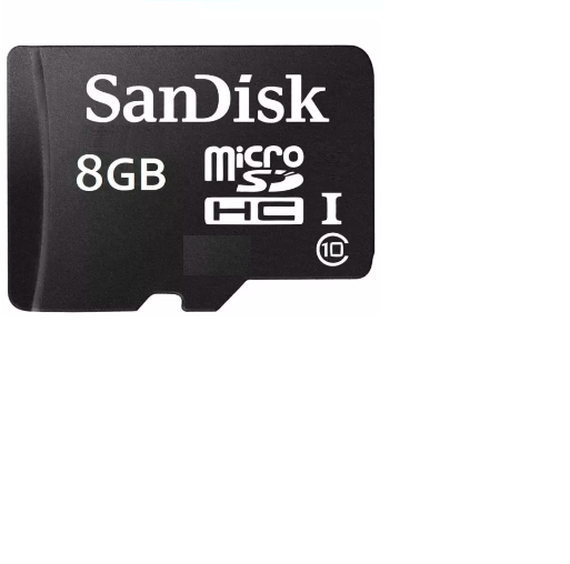 MicroSDHC SanDisk 8GB Class 10 New