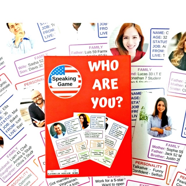 [HCM]Game Who are you - game bạn là ai!!