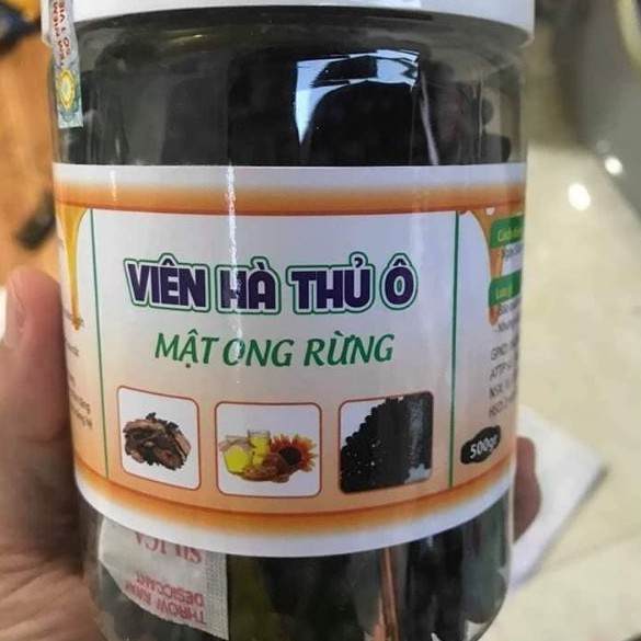 500 gr viên hà thủ ô mật ong rừng.