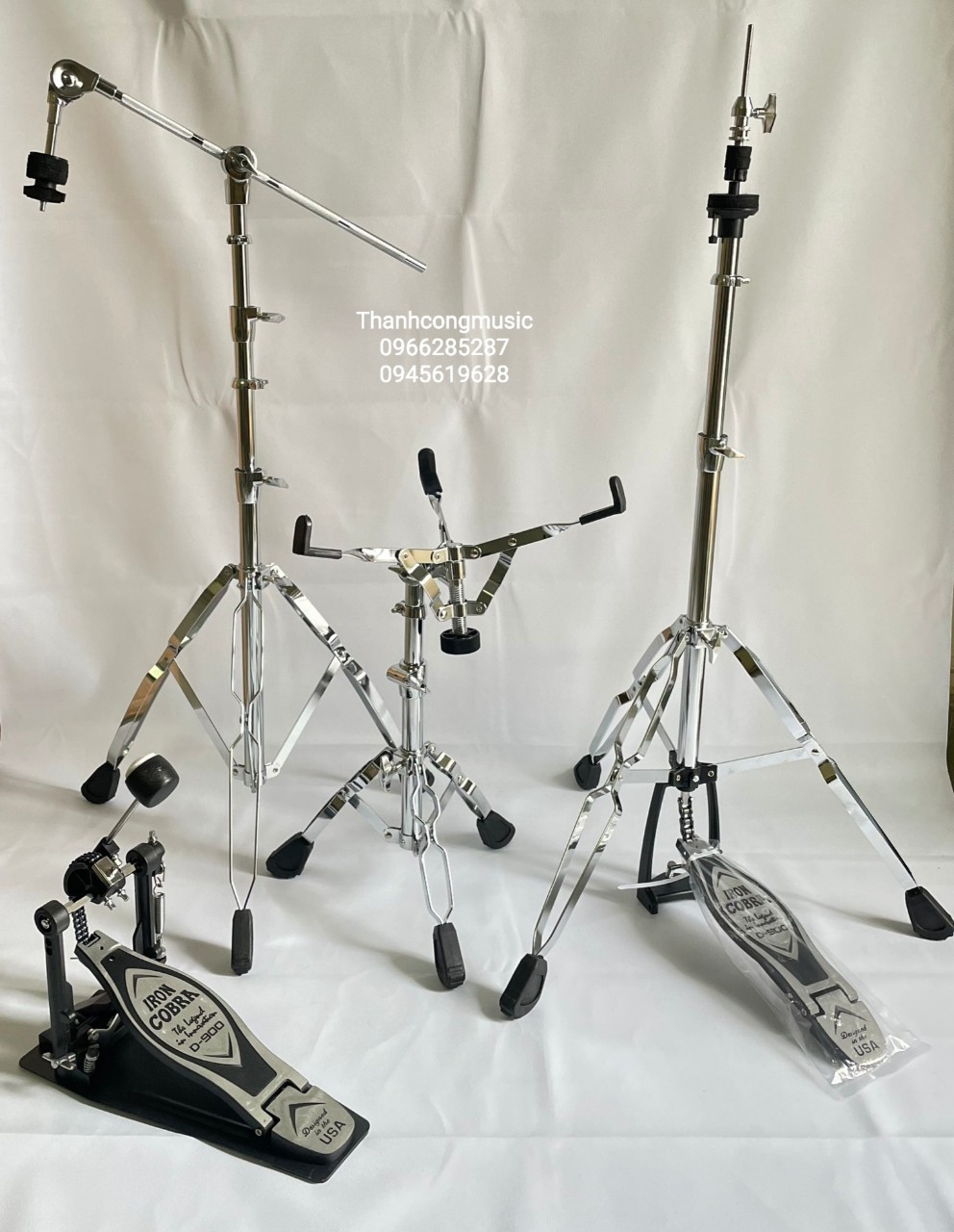 Chân Hihat ống phi 25 Trống Jazz TCHH950
