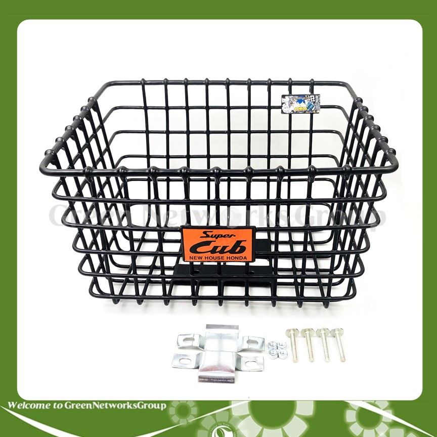Rổ lưới sọc Vuông kiểu Thái gắn cho Super Cub , Dream , Super Dream Greennnetworks