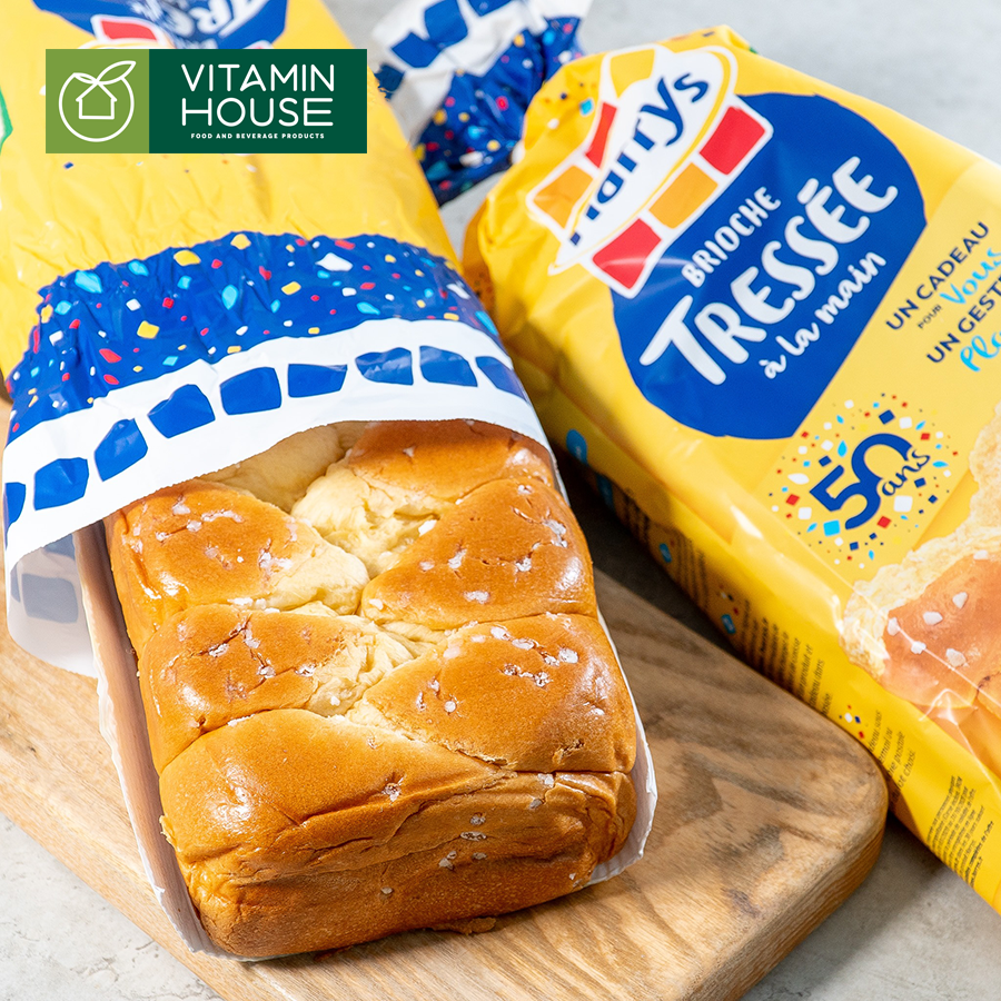 Combo 2 Bánh Mì Hoa Cúc Lớn Harrys Pháp 500g