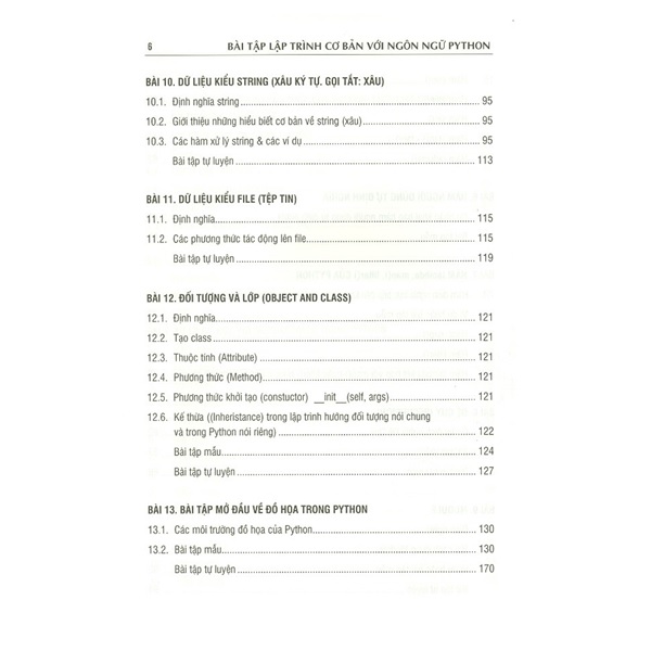 Lập trình ngôn ngữ Python - Bài tập cơ bản