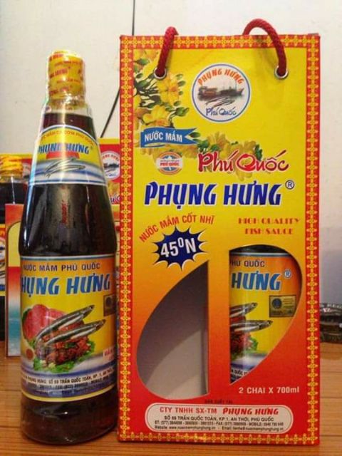 Nước mắm Phụng Hưng Phú Quốc