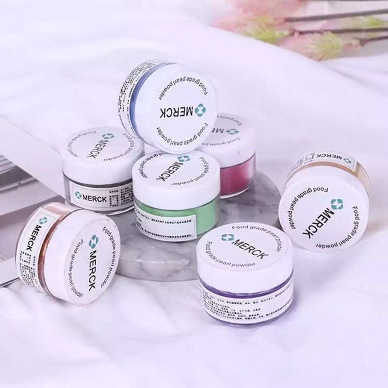 Màu thực phẩm bột nhũ kim Merck 5g