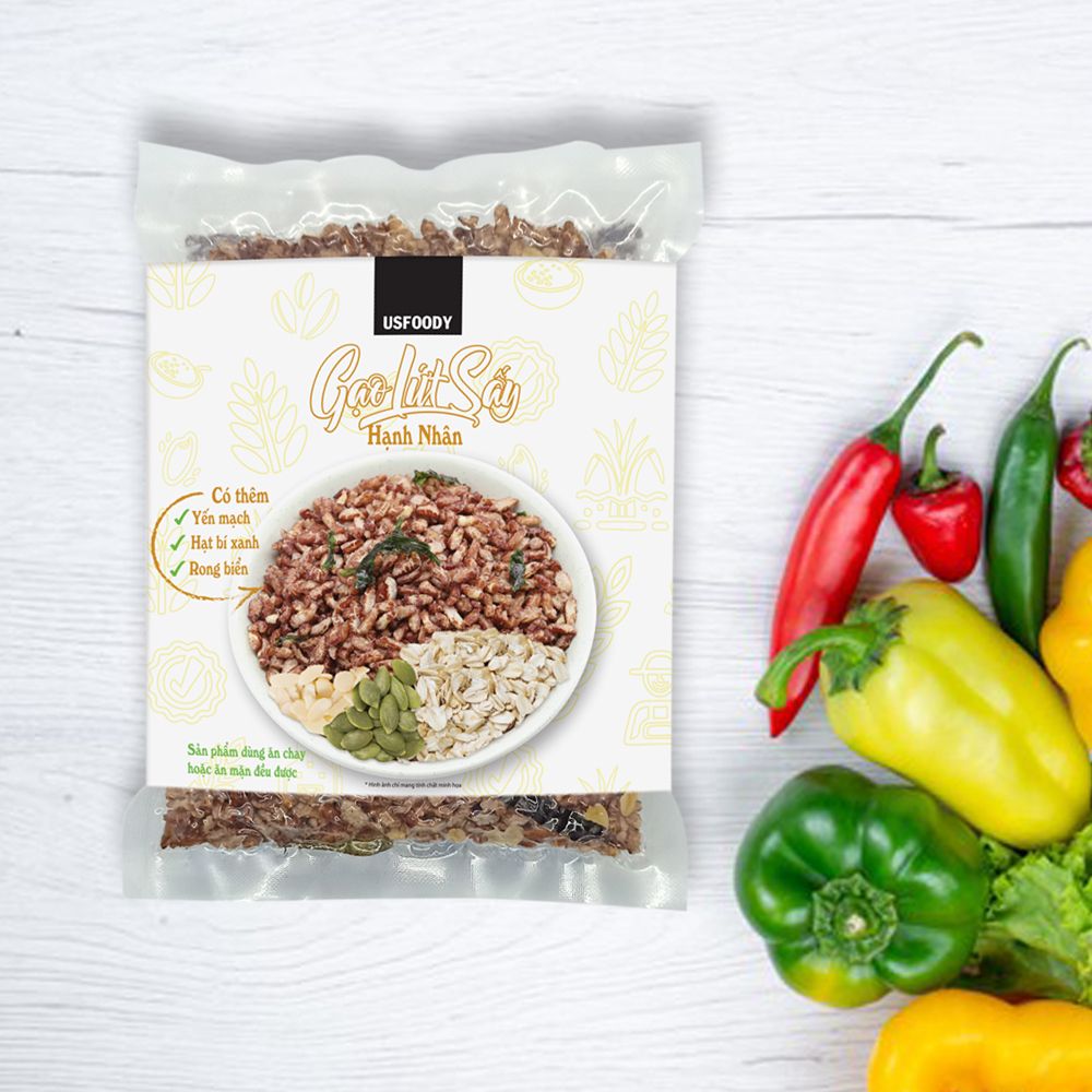 Combo 4 gói sấy giòn rụm US FOOD