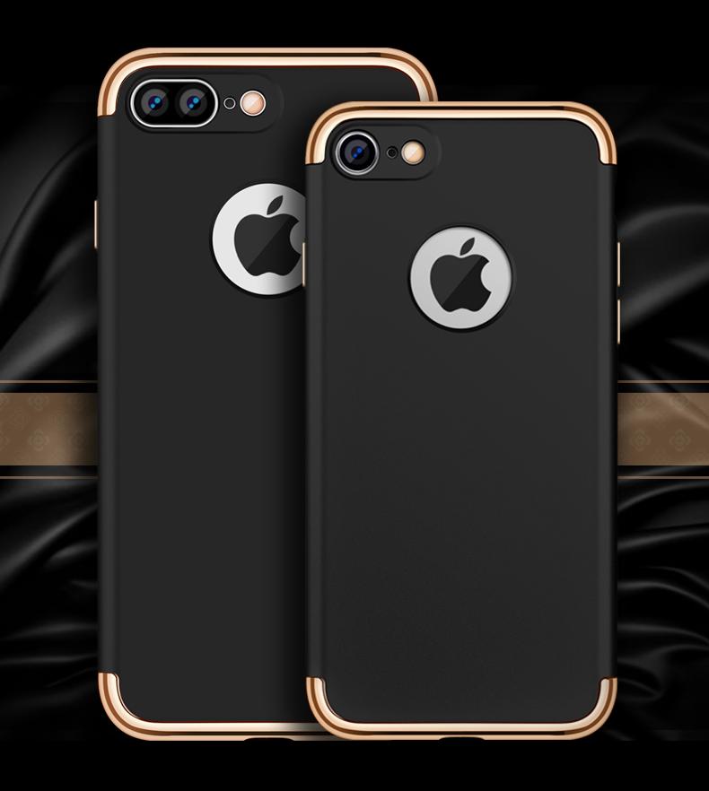 Ốp lưng 3 mảnh thời trang cao cấp cho iPhone 7 ,iPhone 8