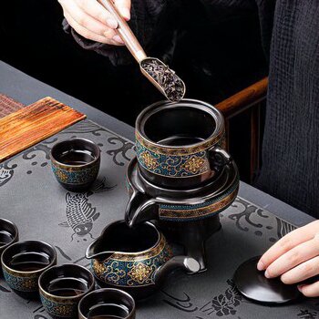 Bộ Ấm Chén Pha Trà Cối Xay 8 CHÉN