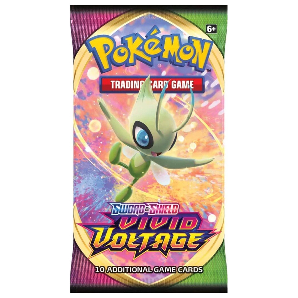 Gói bài Pokemon TCG - Sword & Shield Vivid Voltage (1 gói)