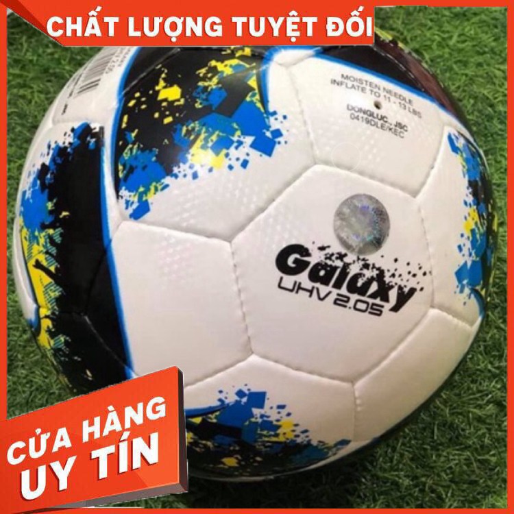 Quả bóng đá Động Lực UHV galaxy 2.05 (màu xanh-trắng)
