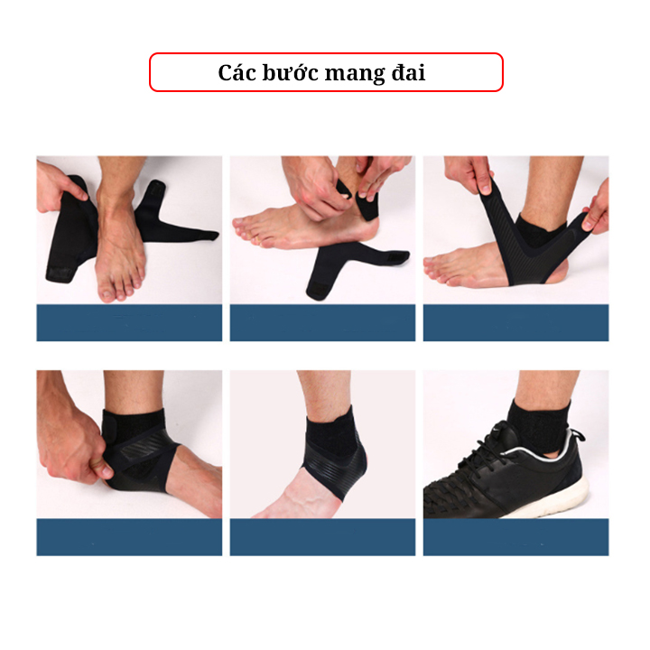 [HCM]Băng Bảo Vệ Cổ Chân Mắt Cá Chân Aolikes 7130 - 1 Đôi