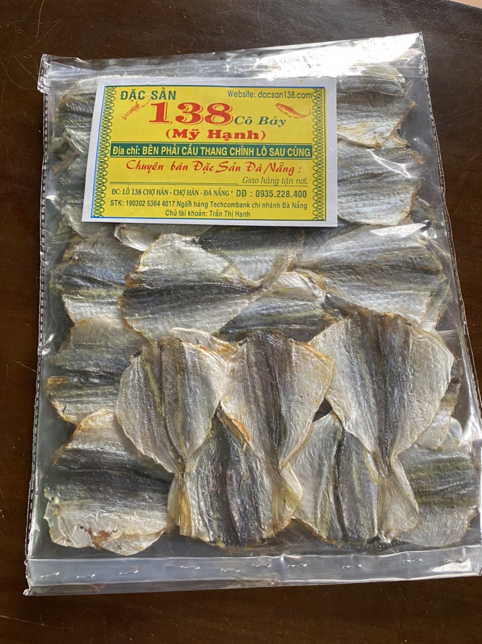 [ GÓI 1 kg ] - CÁ CHỈ VÀNG KHÔ  - ĐẶC SẢN ĐÀ NẴNG