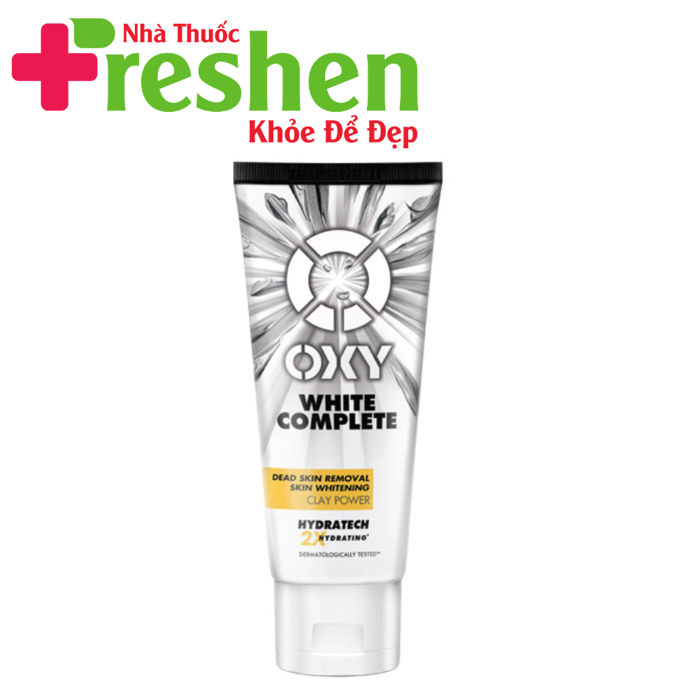 [HCM]Kem rửa mặt tút sáng từ đất sét trắng OXY White Complete 100g