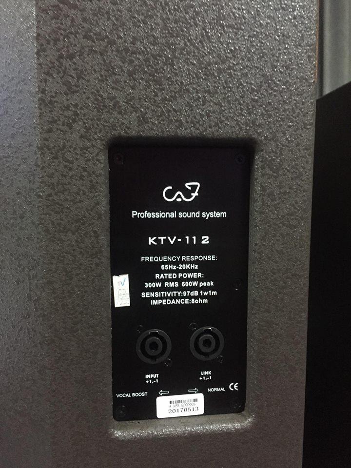 Loa Karaoke CAF KTV-112 PRO