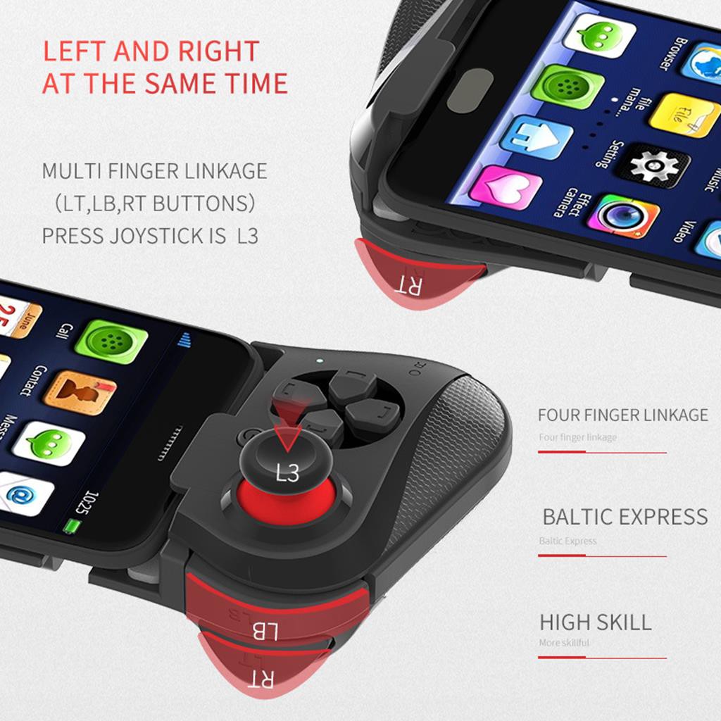 Tay Cầm Chơi Game Bluetooth MOCUTE 059 Hỗ Trợ Chơi fifa, free fire, ROS,Liên Quân Mobile