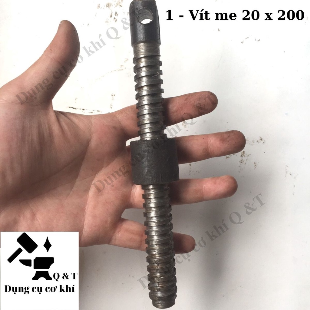 Vít me trục 20mm dài 200mm và 250mm ( có 1 đai ốc đi kèm )
