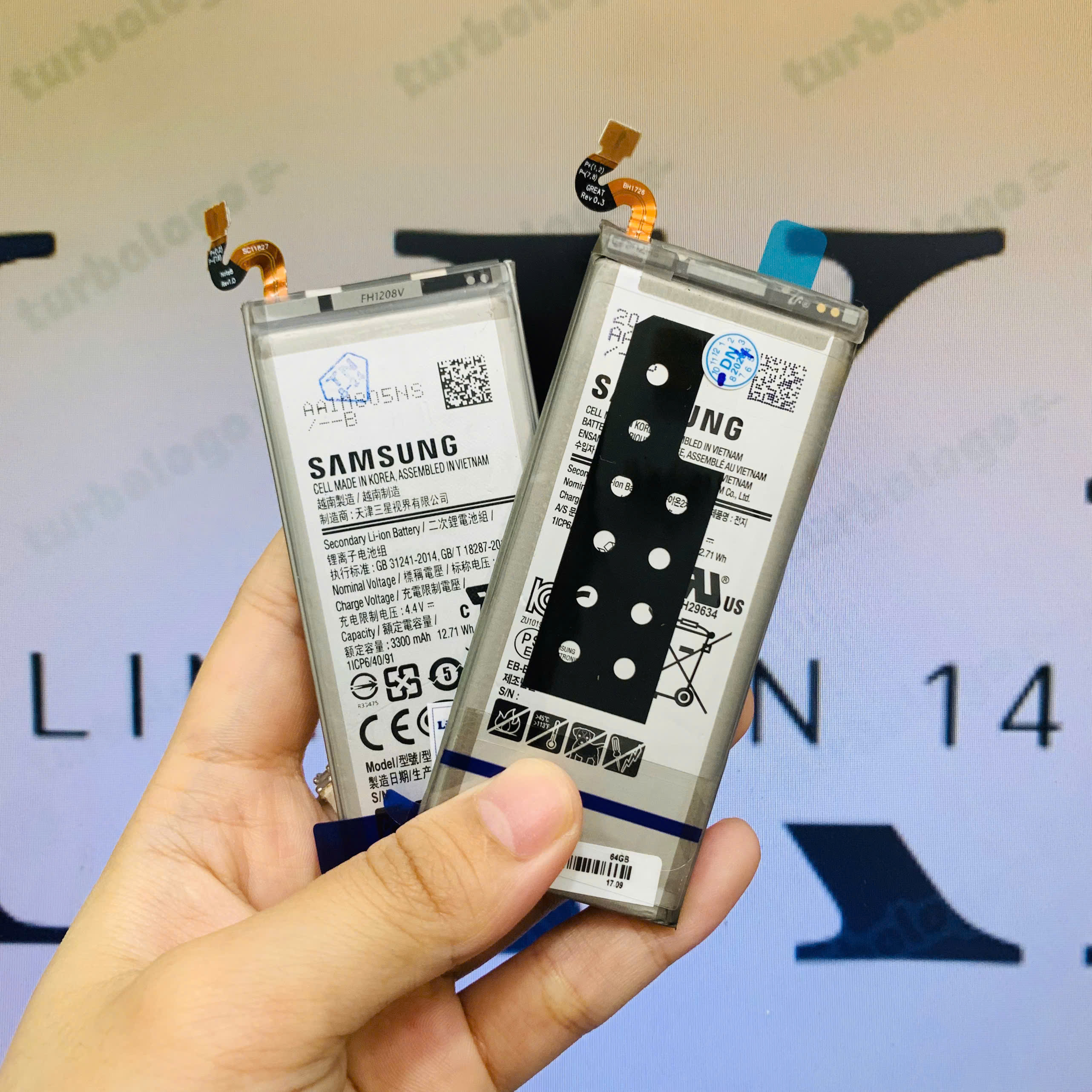 Pin Samsung note 8 (BN950) loại 1