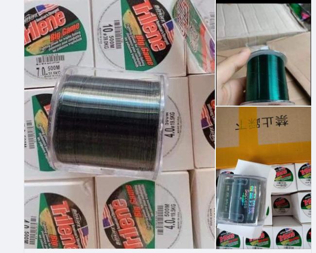 Cước TRILENE Big Game siêu bền 500m