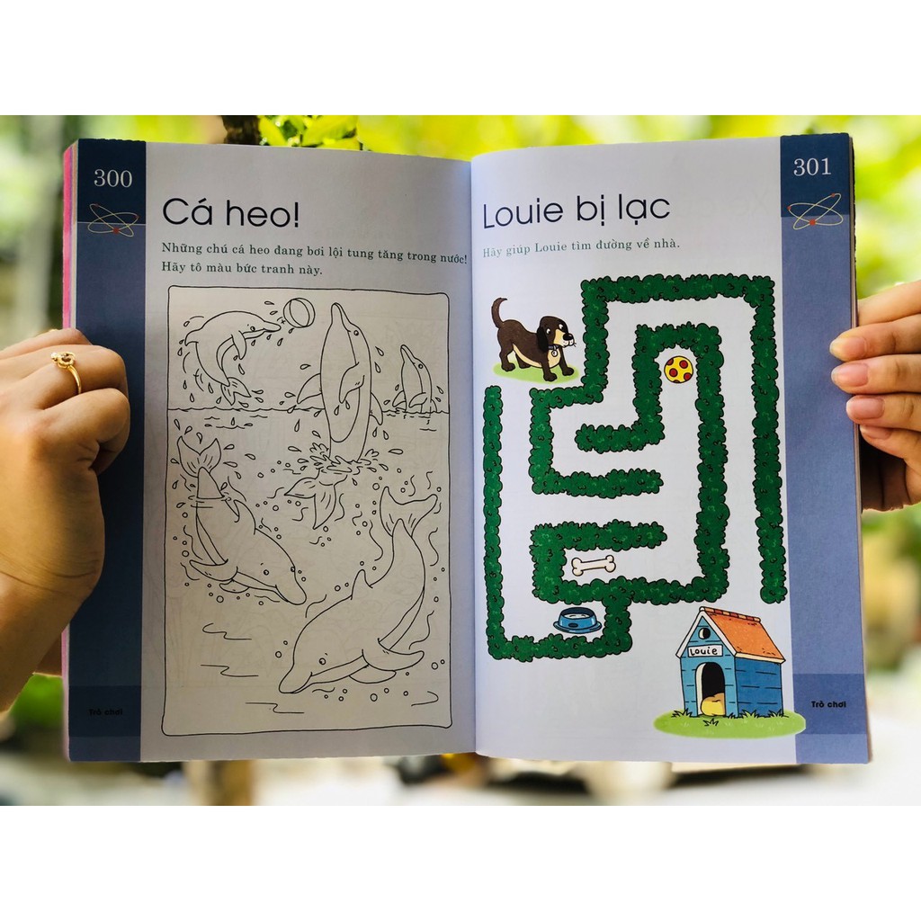 Sách - Brain Quest Workbook  - phát triển tư duy - Á Châu Books ( Bộ 3 Cuốn, 3-7 Tuổi )