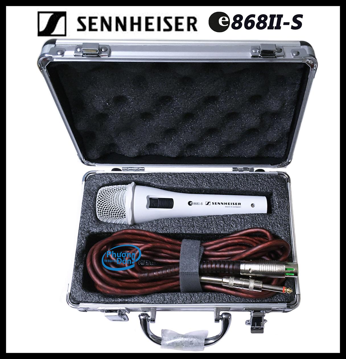 Micro Sennheiser E868II-S có dây karaoke cao cấp
