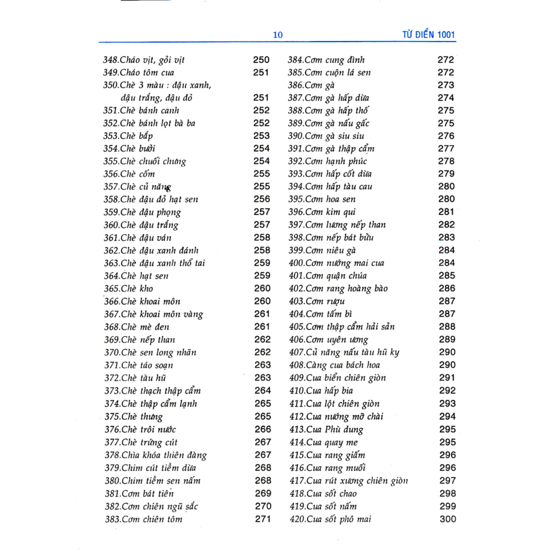 [HCM]Từ Điển 1001 Món Ăn Việt Nam