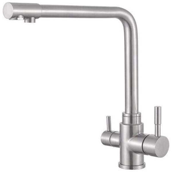 Vòi rửa bát 3 đường nước INOX 304